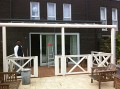 aluminium houten veranda